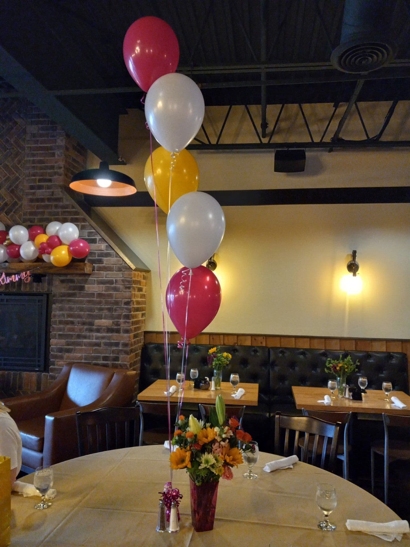 Balloon Centerpieces